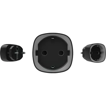 Zabezpečovací technika Ajax Socket (type F), inteligentní zásuvkový adaptér, černý