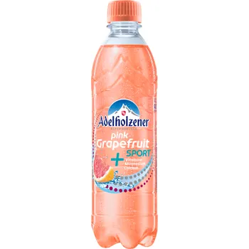 Voda Adelholzener SPORT růžový grapefruit 500 ml