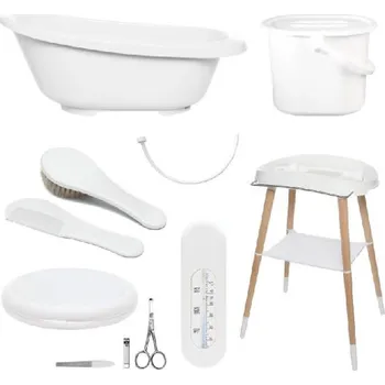 koupací vanička BÉBÉ-JOU koupací sada 7 dílna SENSE White