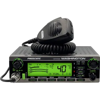 Vysílačka President WASHINGTON + rozšířeno na CB