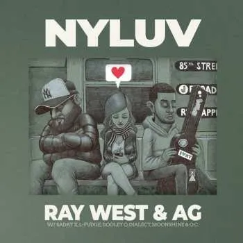 Zahraniční hudba LP AG: NYLUV LTD 2021 Limited Edition Vinyl