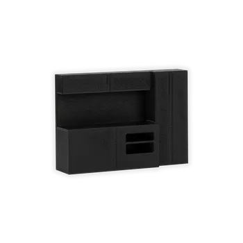 Psací stůl Pracovní stůl 5 1:35 Černá