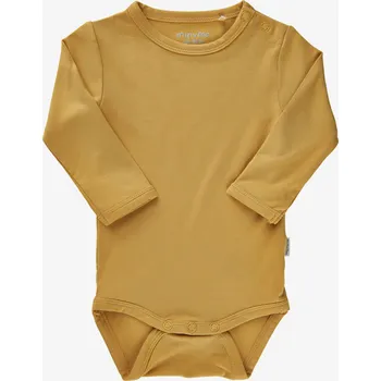 Dětské body s dlouhým rukávem z bambusu Rattan MINYMO Velikost: 68