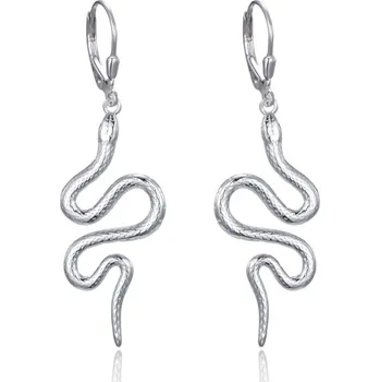 Náušnice Stříbrné náušnice hadi