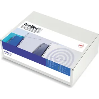 Vázací hřbet Drátěné hřbety GBC 9/16 (21 otvorů), A4/10mm, černé