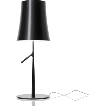 Lampička Foscarini Birdie LED grande stolní lampa grafit - výška stínidla 29 cm, délka přívodního kabelu 155 cm 1 x 8,4 W LED - Doprava zdarma