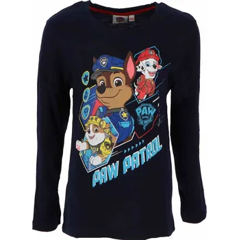 Chlapecké tričko dovoz EU Chlapecké triko Paw Patrol tm. modré