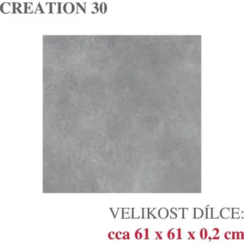 vinylová podlaha Vinylová podlaha GERFLOR CREATION Bloom Uni Grey 0869 Varianta: Fix 30 (lepená)