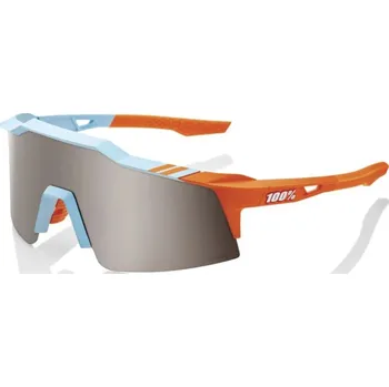cyklistické brýle 100% SPEEDLAB Cyklistické brýle - SPEEDCRAFT SL - světle modrá/oranžová/stříbrná
