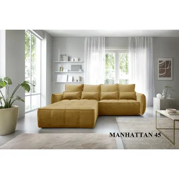 Sedací souprava ELTAP Rohová sedací souprava Campo, levá varianta Látka čalounění: Manhattan 45