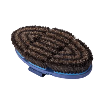 Čištění pro koně Kartáč Waldhausen Flex Body - koňské žíně, azurblue/blue