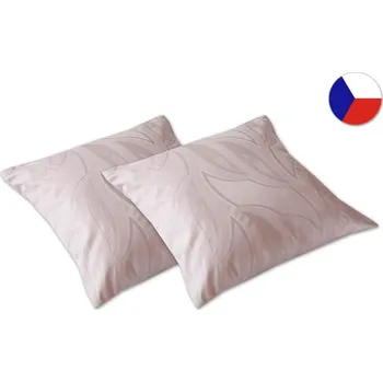 Dekorativní polštářek Damaškový dekorační polštářek 40x40 EXCELLENT GRÉTA Sny tropic pudrová