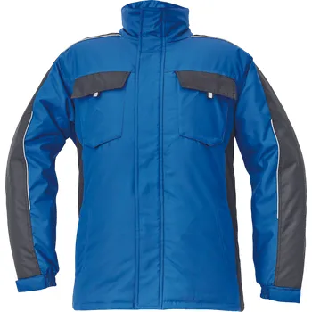 pracovní bunda CERVA MAX NEO zimní parka Barva: modrá, Velikost: 3XL