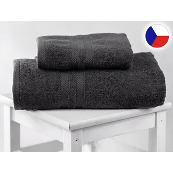 Osuška Froté osuška 500g Linda tmavě šedá 70x140