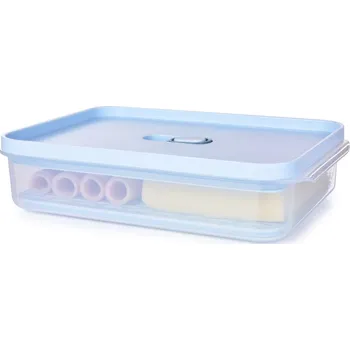 Dóza na potraviny HERMETIC FRESH | dóza na potraviny s odkapávací mřížkou a silikonovým těsněním | 800 ml Dedra