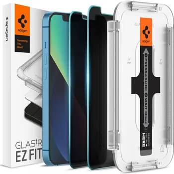 TVRZENÉ SKLO SPIGEN GLAS.TR ”EZ FIT” 2-PACK IPHONE 13 PRO MAX PRIVACY