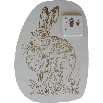 Puzzle Skládačka ZVĚŘ č.10020 - ZAJÍC