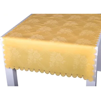 Forbyt Ubrus s nešpinivou úpravou, Protiskluzový Růže, oranžový Ubrusy: 50 x 100 cm