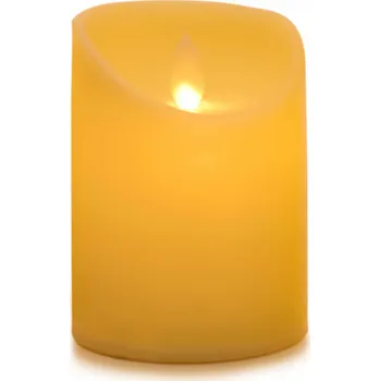 Svíčka DANCING | Celoplastová LED svíčka s pohyblivým plamínkem | pro interiér & exteriér 10 cm Dedra