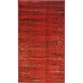 Koberec Breno Kusový koberec XENON 70/CC8R, 67x120 cm, Červená/Vícebarevné