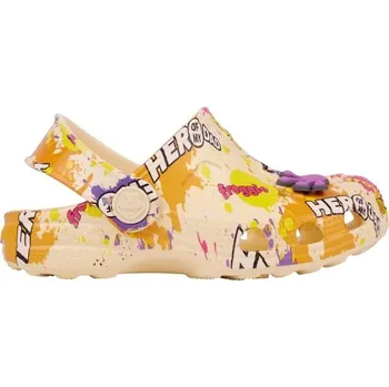 Chlapecké sandály Dětské sandály Coqui LITTLE FROG - HERO 29/30 Žlutá, Mix