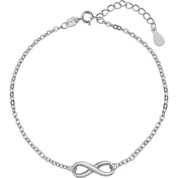 Náramek Prosperk Stříbrný náramek nekonečno S1543
