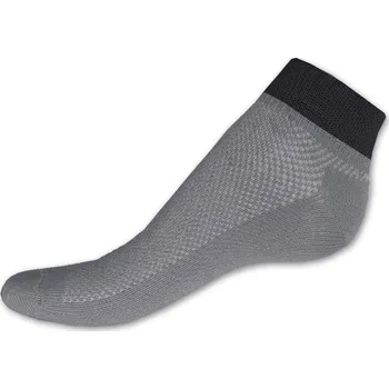 Dámské ponožky Kotníkové ponožky 38/39 Šedé vzor I.