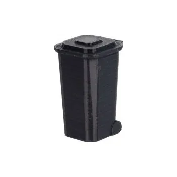 Popelnice Popelnice Černá 1:43