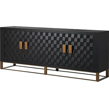 Organizace kuchyně Luxusní Art-Deco příborník Magnus 215cm