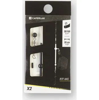 Rybářský háček CAPERLAN Montáž na feeder s převlekem proti zamotání FF RTF AAS