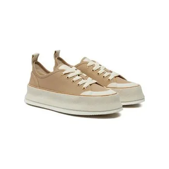 Dámské tenisky Plátěnky Max Mara Prefallsneaker 2424766011 Béžová 35
