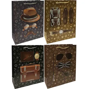 Dárková taška Dárková taška 22x31cm Klobouk, aktovka