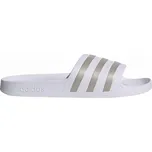 Unisex pantofle adidas ADILETTE AQUA 10 Bílá, Zlatá