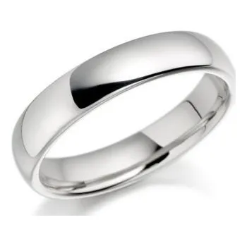 Prsten Prosperk Prsten ocelový stříbrný hladký Velikost prstenů: 6 (EU: 51-53) 20451/6 -