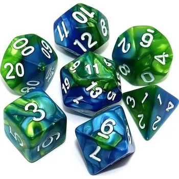 ostatní stavebnice imago Sada kostek - Modro-zelená fúze