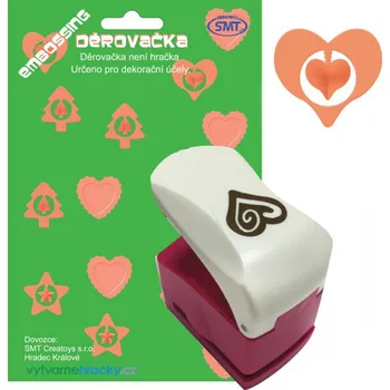 Děrovačka Děrovačka embosovaná 45 mm - Srdce