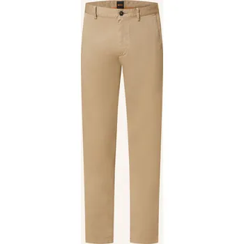 Pánské kalhoty Boss Pánské Chino Kalhoty Chino Slim Fit, světle hnědá, 35