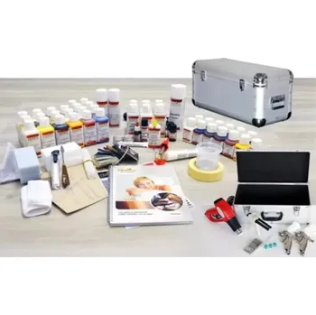 Profesionální mycí prostředek Profesionální Kit na opravu kůže Fenice Midi Kit s příslušenstvím