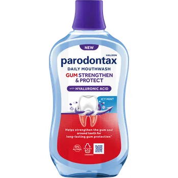 Ústní voda Parodontax Daily Mouthwash Gum Strengthen & Protect Icy Mint 500 ml