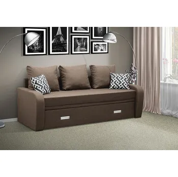 Pohovka Nabytekmorava Rozkládací čalouněná pohovka Maja 160 Barva: hnědá