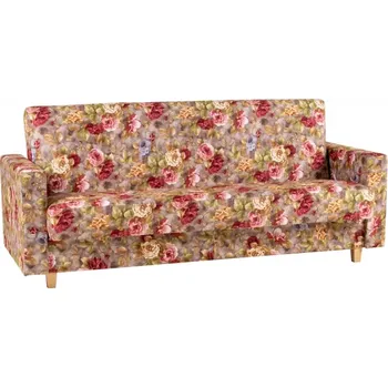 Pohovka Pohovka Oskar II s bočnicemi, bežová (květy 2108)