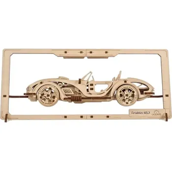 ostatní stavebnice Ugears 2,5D dřevěné mechanické puzzle Roadster MK3