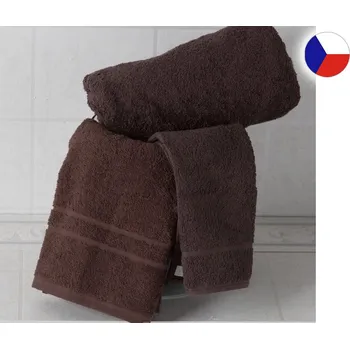 Ručník Malý ručník 30x50 RUJANA 400g Pruh hnědý