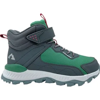 Chlapecké tenisky Dětská vycházková obuv Crossroad DIRPY MID 31 Zelená, Tmavě šedá, Červená