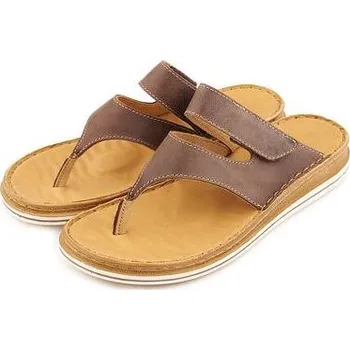 Dámská zdravotní obuv Vlnka Dámské zdravotní kožené nazouváky Venuše hnědá velikost obuv dospělí 38