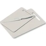 KESPER Prkénka s nožem sada 3ks šedá