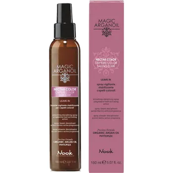 Vlasová regenerace Nook Magic Arganoil Nectar Color Capture Hair elixír 150ml