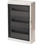 FAM Rozvodnice AcquaPLUS 39054 IP65, 54mod. (3x18), na omítku, průhl. dveře, 639x430x160mm