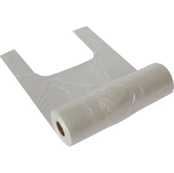 Pytle na odpadky Taška mikrotenová 5 kg, role 200 ks, transparentní