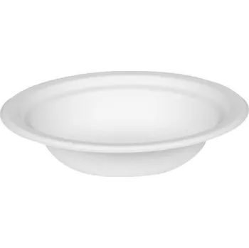 Jednorázové nádobí VIBAL Miska BIO kulatá z cukr. třtina 750ml 125ks/8bal